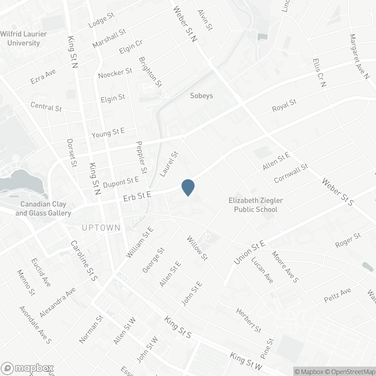 6 WILLOW Street Unit# 1503, Waterloo, Ontario N2J 4S3